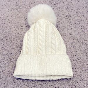 Cozy Knit Pom-Pom Beanie for Kids